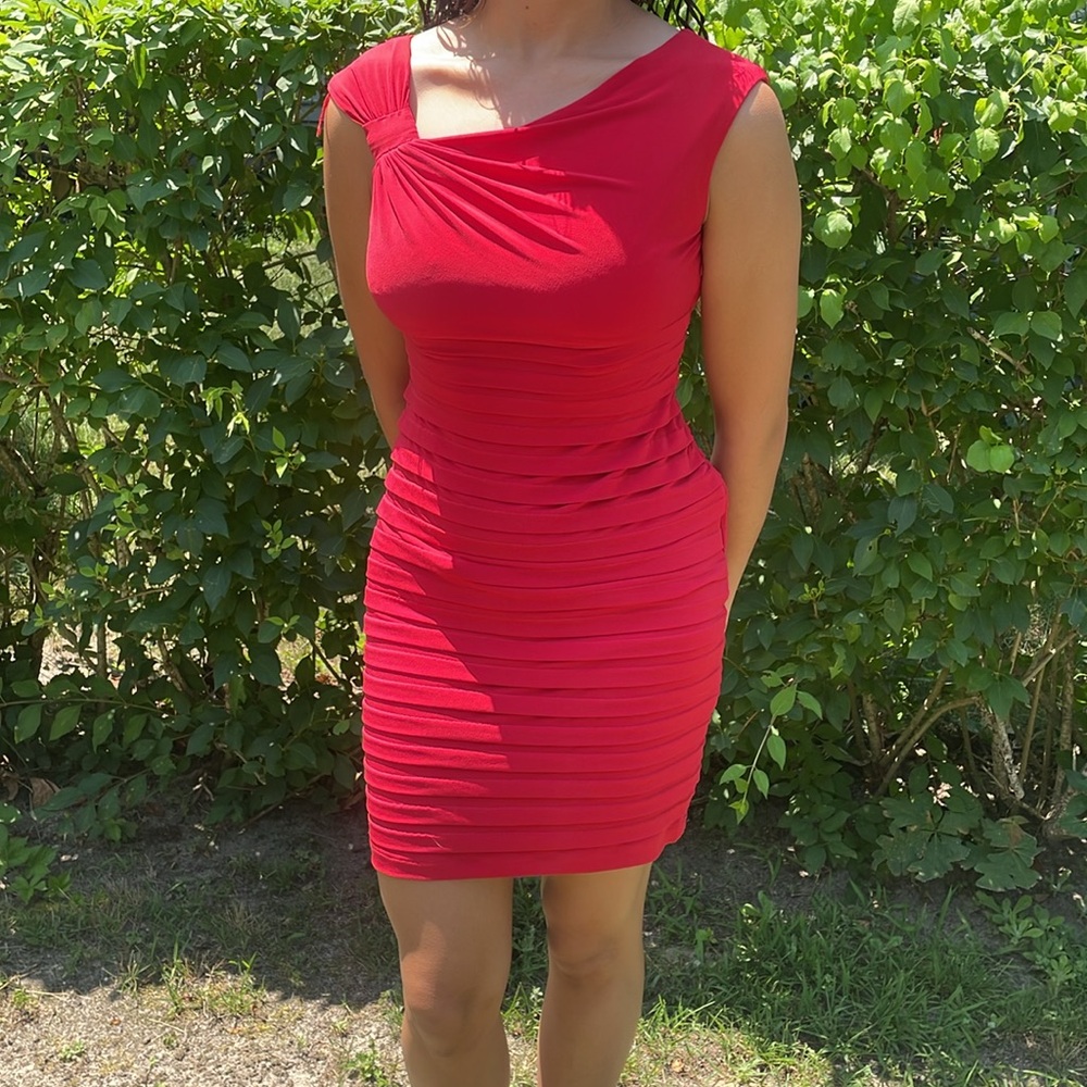 Y2K Red Mini Dress 2 Petite By London Times Women’s